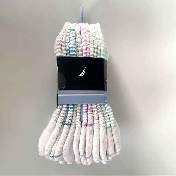 Nautica women’s low cut socks 6 pack size 4-10 white - Picture 2 of 2